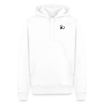 Dog & Cat Heart Cat Lover Dog Lover - Cute Dog Cat - Männer Premium Bio Hoodie - Weiß - Vorne - Nico (187cm)