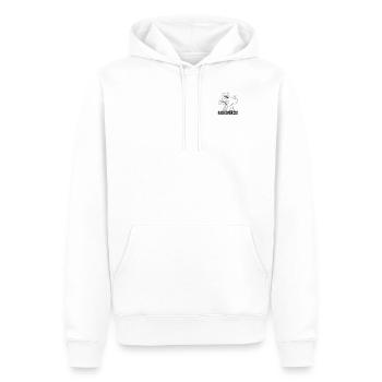 Bier Saurus Bier Dino Bierkrug Biersaurus Bier Din - Männer Premium Bio Hoodie - Weiß - Vorne - Nico (187cm)