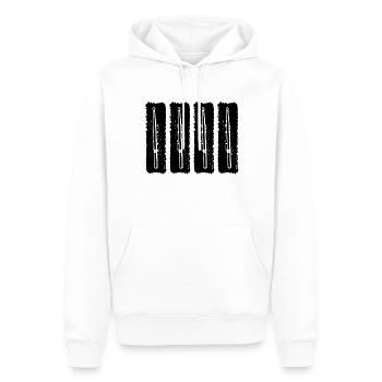 Drum Music Drum Player Drummer Instruments - Men’s Premium Organic Hoodie - white - Front - Nico (187cm)