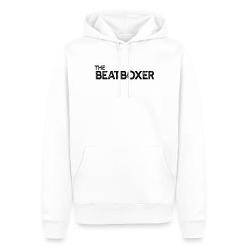 Beatboxing - The Beatboxer - Men’s Premium Organic Hoodie - white - Front - Nico (187cm)