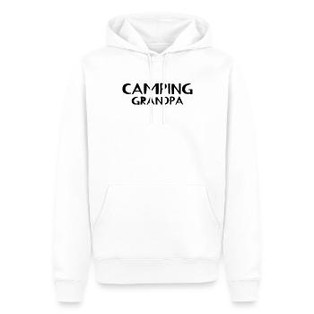 Adventure Camping Grandpa Camping Grandpa - Männer Premium Bio Hoodie - Weiß - Vorne - Nico (187cm)