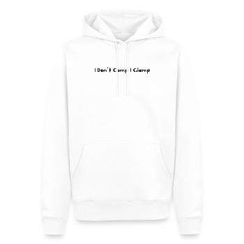 Funny Glamping Camping - I Don't Camp I Glamp - Männer Premium Bio Hoodie - Weiß - Vorne - Nico (187cm)