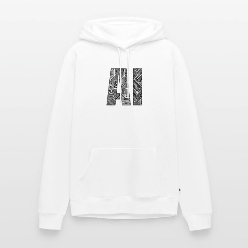 AI - Artificial Intelligence Machine Learning Men’s Premium Organic Hoodie