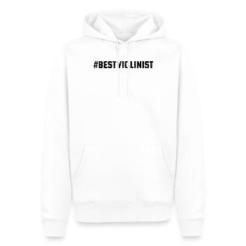 #BestViolinist Violin Player Musician Violin Instr - Männer Premium Bio Hoodie - Weiß - Vorne - Nico (187cm)