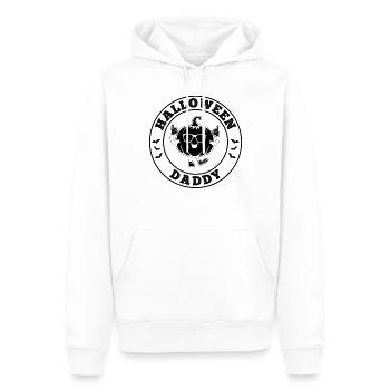 Halloween Daddy Halloween Pumpkin Dad - Men’s Premium Organic Hoodie - white - Front - Nico (187cm)