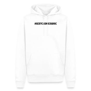 #SexyCarMechanic - Sexy Car Mechanic - Men’s Premium Organic Hoodie - white - Front - Nico (187cm)