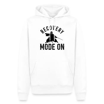 Kendo Recovery Mode On - Funny Kendo Wrestler - Männer Premium Bio Hoodie - Weiß - Vorne - Nico (187cm)