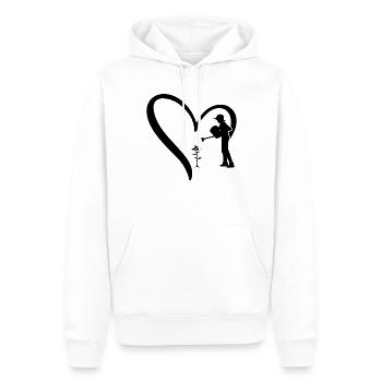 Landscaping Gardening Landscaper Hobby Gardener - Men’s Premium Organic Hoodie - white - Front - Nico (187cm)