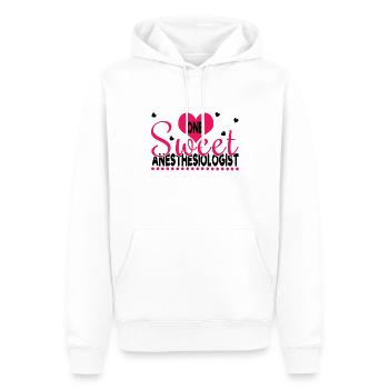One Sweet Anesthesiologist Hearts Valentines Day - Männer Premium Bio Hoodie - Weiß - Vorne - Nico (187cm)