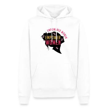 International Womens Empowered Girl (en anglais seulement) - Sweat à capuche Premium bio Homme - blanc - Devant - Nico (187cm)