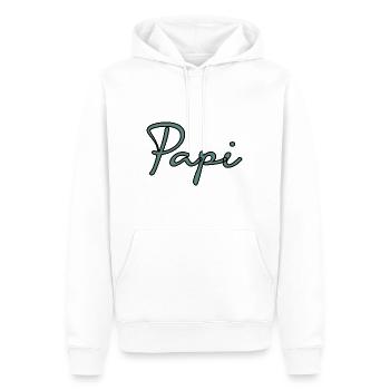 RETRAITE. RETRAITE. RETRAITEE. RETRAITE - Sweat à capuche Premium bio Homme - blanc - Devant - Nico (187cm)