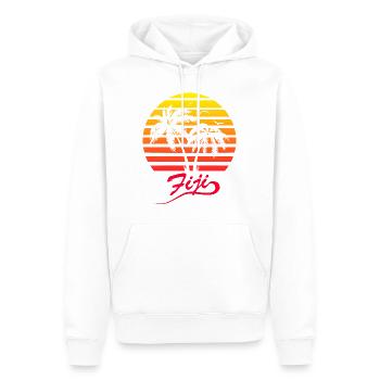 Fidschi - Männer Premium Bio Hoodie - Weiß - Vorne - Nico (187cm)