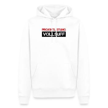 Bier Saufen Shirt Damen Herren Feiern Partnerlook - Männer Premium Bio Hoodie - Weiß - Vorne - Nico (187cm)