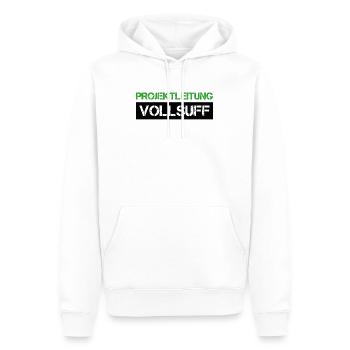 Bier Saufen Shirt Damen Herren Feiern Partnerlook - Männer Premium Bio Hoodie - Weiß - Vorne - Nico (187cm)