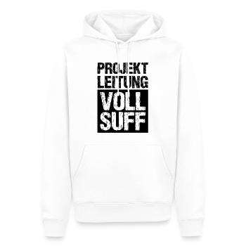 Bier Saufen Shirt Damen Herren Feiern Partnerlook - Männer Premium Bio Hoodie - Weiß - Vorne - Nico (187cm)