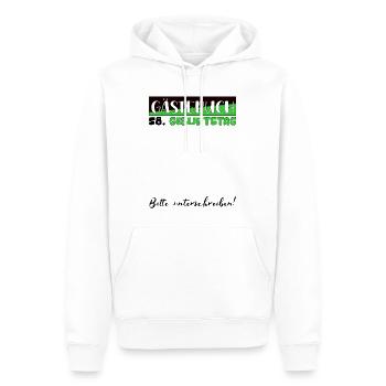 58 Birthday Gift Women's Decoration Men's Guestbook - Men’s Premium Organic Hoodie - white - Front - Nico (187cm)