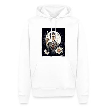 Un employé japonais se bat pour la liberté - Sweat à capuche Premium bio Homme - blanc - Devant - Nico (187cm)