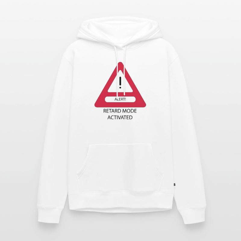 Mode Retard activé! Sweat à capuche Premium bio Homme