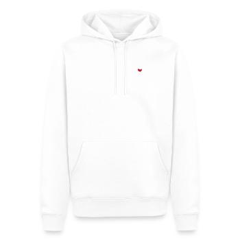 Zu Vino Sag Ich Nie No Wein I Weinliebhaber - Männer Premium Bio Hoodie - Weiß - Vorne - Nico (187cm)