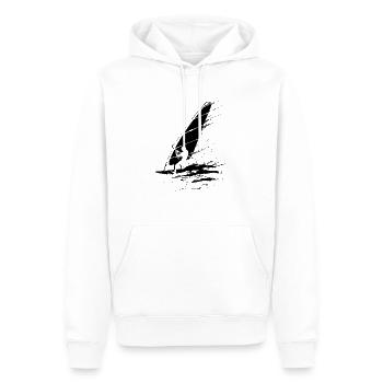 Windsurfer - Männer Premium Bio Hoodie - Weiß - Vorne - Nico (187cm)