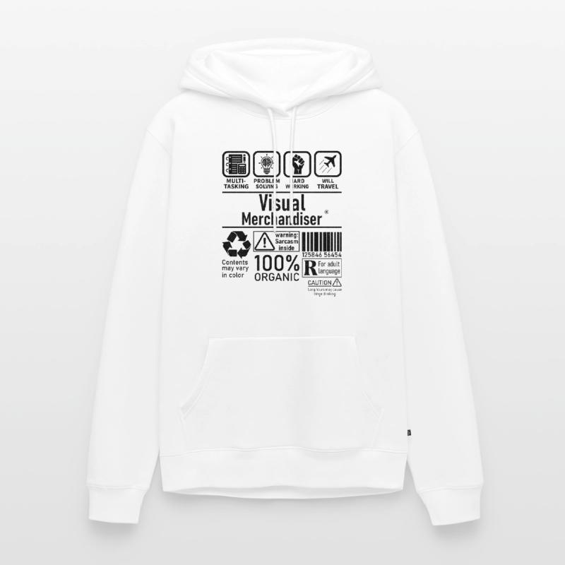 Visual Merchandiser multi tasking problem solving Männer Premium Bio Hoodie