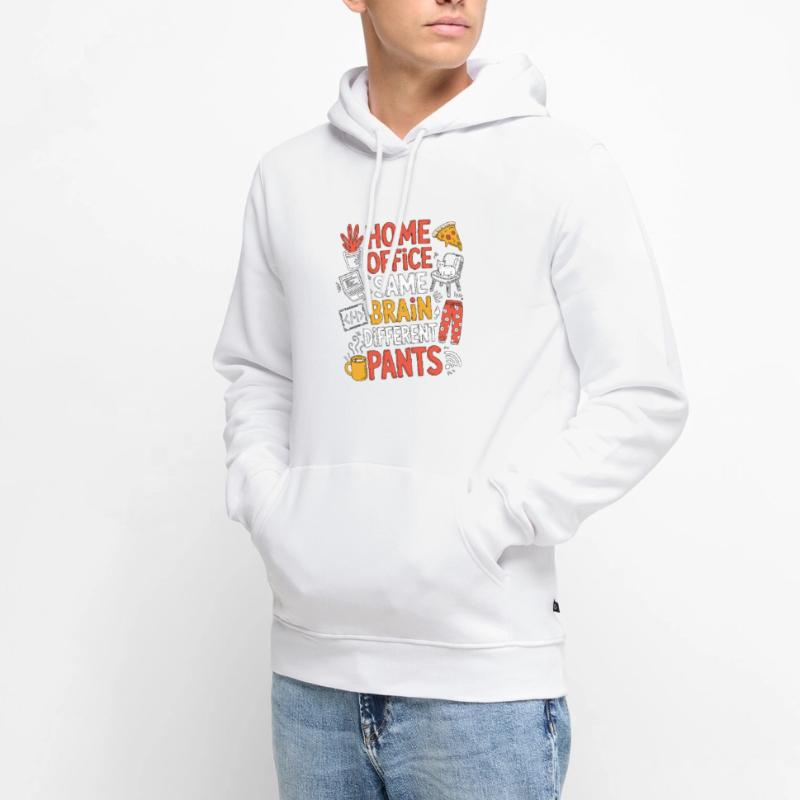 Remote Developer Home Office Same Web Developer Men’s Premium Organic Hoodie