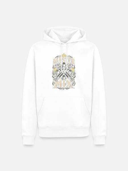 Tontechniker Tontechnik Master Of The Mix - Männer Premium Bio Hoodie - Weiß