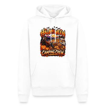 Halloween Camping Crew Motiv - Männer Premium Bio Hoodie - Weiß - Vorne - Nico (187cm)