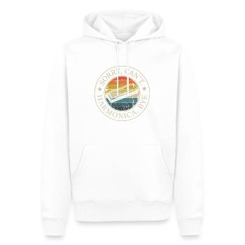 Sorry. Kann nicht. Habe Mundharmonika Unterricht - Männer Premium Bio Hoodie - Weiß - Vorne - Nico (187cm)