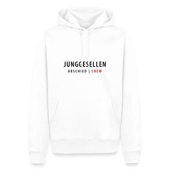 Junggesellenabschied Jga Crew - Männer Premium Bio Hoodie - Weiß - Vorne - Nico (187cm)
