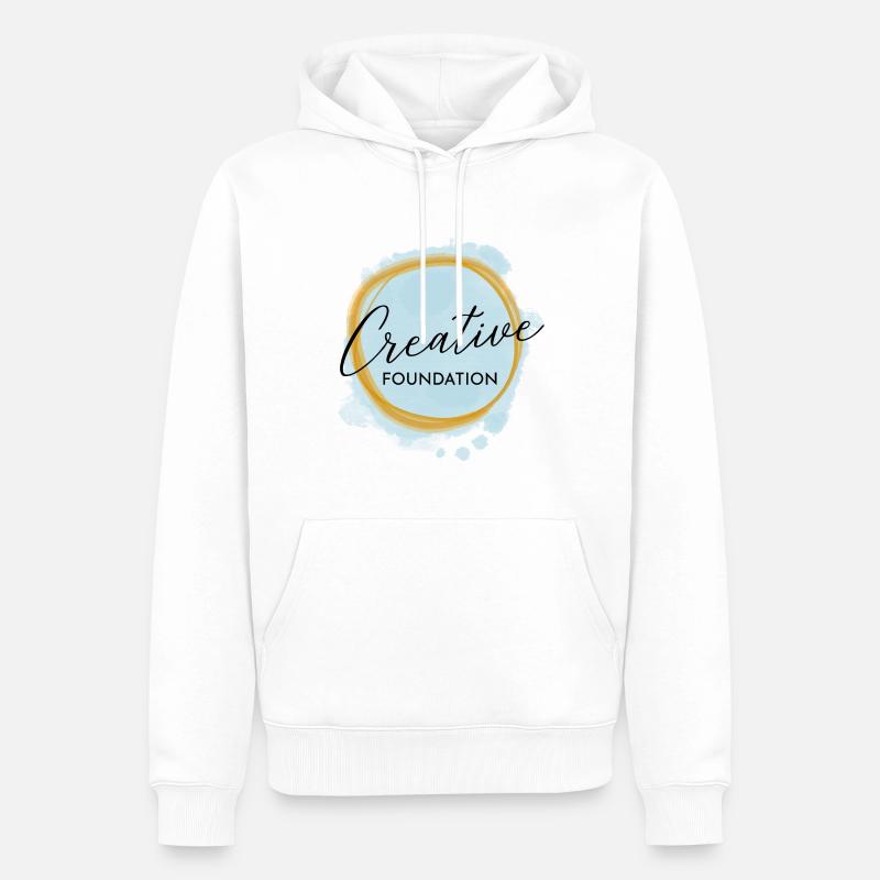 Créativité - Personne créative / Profession - Sweat à capuche Premium bio Homme - blanc