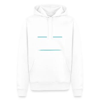 Camping Crew - Männer Premium Bio Hoodie - Weiß - Vorne - Nico (187cm)