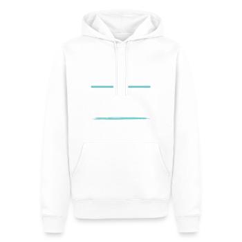 Fieldhockey Crew - Männer Premium Bio Hoodie - Weiß - Vorne - Nico (187cm)