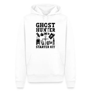 Geisterjäger Geisterjagd Paranormal Geschenkidee - Männer Premium Bio Hoodie - Weiß - Vorne - Nico (187cm)