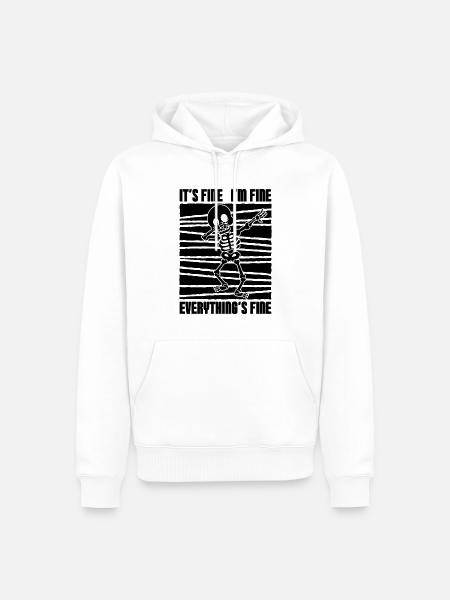 Rad Tech Radiologie Röntgentechniker Geschenkidee - Männer Premium Bio Hoodie - Weiß