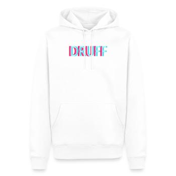 Schranz Speedcore Tekk Hardtekk Techno Raver EDM - Männer Premium Bio Hoodie - Weiß - Vorne - Nico (187cm)