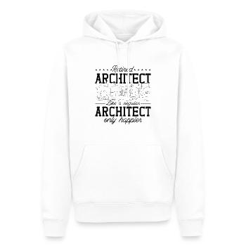 Architects Job Retired Architect Architecture - Men’s Premium Organic Hoodie - white - Front - Nico (187cm)