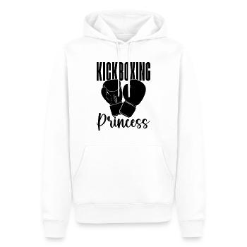 Kickboxing Princess Kickboxer Boxing Fight Fighter - Männer Premium Bio Hoodie - Weiß - Vorne - Nico (187cm)
