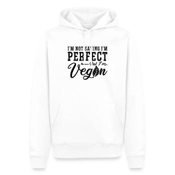 I'm Not Saying I'm Veganism Vegetarian Vegan Lover - Männer Premium Bio Hoodie - Weiß - Vorne - Nico (187cm)