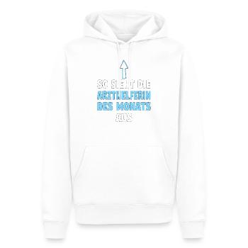 MFA Arzthelferin Pflegekraft Krankenschwester crna - Männer Premium Bio Hoodie - Weiß - Vorne - Nico (187cm)