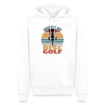 Disc Golf Discgolf Ultimate Discgolf Player Femme - Sweat à capuche Premium bio Homme - blanc - Devant - Nico (187cm)