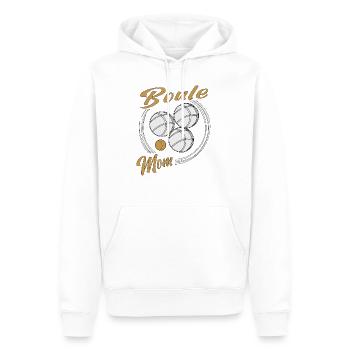 Boule Boccia Kugelsport Petanque Spiel Mama Mutter - Männer Premium Bio Hoodie - Weiß - Vorne - Nico (187cm)