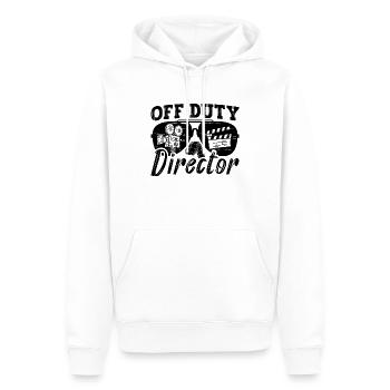 Off Duty Director Retro Film Cinema Film Directors - Männer Premium Bio Hoodie - Weiß - Vorne - Nico (187cm)
