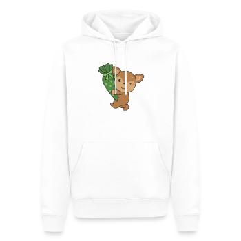 bye bye kindergarten hello school deer - Men’s Premium Organic Hoodie - white - Front - Nico (187cm)