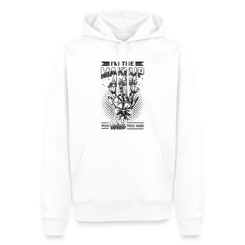 I'm The Makeup Artist You Cosmetics Makeup Artists - Men’s Premium Organic Hoodie - white - Front - Nico (187cm)