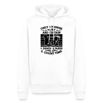 Only 3 Things In Life Officer Corrections Officers - Männer Premium Bio Hoodie - Weiß - Vorne - Nico (187cm)