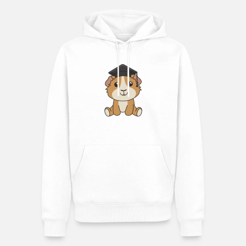 Kids Kindergarten cloué cobaye - Sweat à capuche Premium bio Homme - blanc