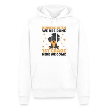 Kids Kindergarten graduate Rottweiler 1st grade - Männer Premium Bio Hoodie - Weiß - Vorne - Nico (187cm)
