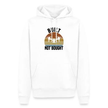 Drone Pilot Fpv Quadcopter Racing Drone Flying - Men’s Premium Organic Hoodie - white - Front - Nico (187cm)