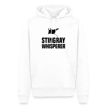 Stachelrochen Mantarochen Ozean - Männer Premium Bio Hoodie - Weiß - Vorne - Nico (187cm)